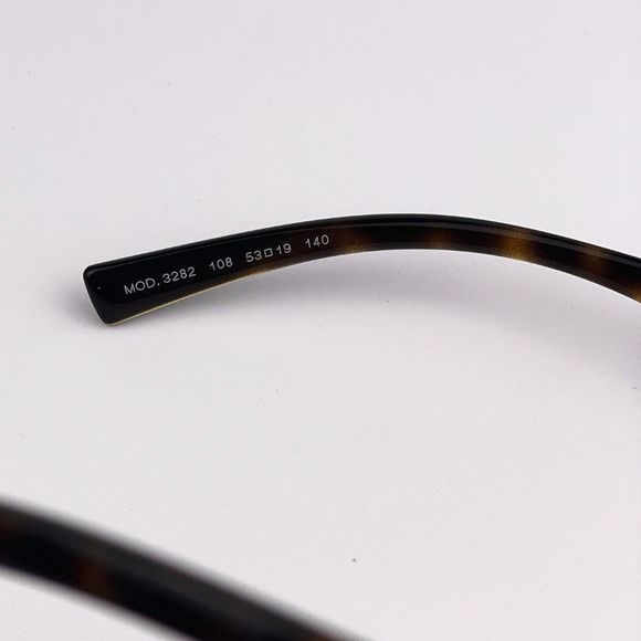 Versace VE3282 108 Eyeglasses Dark Havana Cat Eye Women - Picture 7 of 9